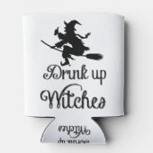 Drink heksen op blikjeskoeler (Achterkant)