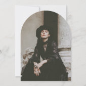 Drink heksen op! Whimsical Vrijgezellenfeest Foto Kaart (Achterkant)