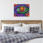 Drink het in - Canvas Print (Insitu (Slaapkamer))