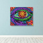 Drink het in - Canvas Print (Insitu (Houten vloer))