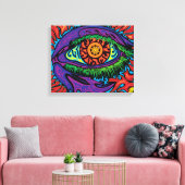 Drink het in - Canvas Print (Insitu (Woonkamer))