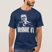 Drink het! t-shirt (Voorkant)