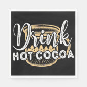 Drink Hete Cacao Servet (Voorkant)