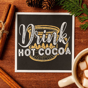 Drink Hete Cacao Servet