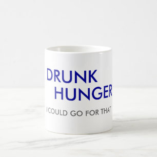 DRINK, HONGER, IK KAN DAAR VOOR GAAN KOFFIEMOK