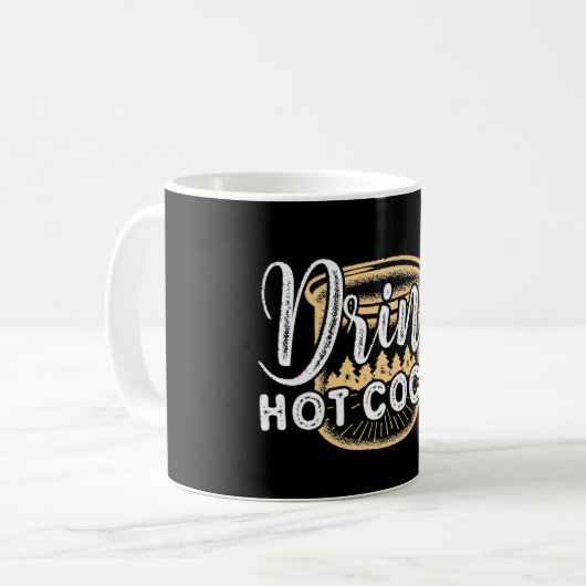 Drink Hot Cocaca Koffiemok (Voorkant links)