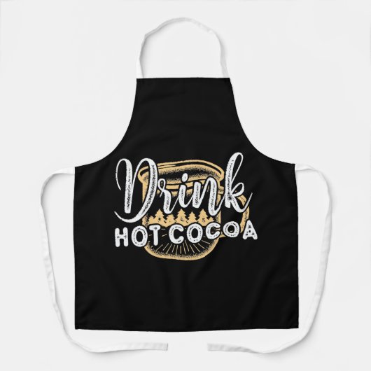Drink Hot Cocaca Schort (Voorkant)