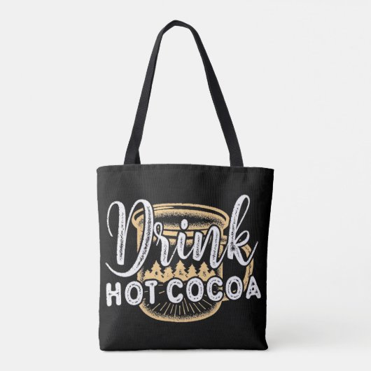 Drink Hot Cocaca Tote Bag (Achterkant)