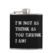 Drink Humor!-Aanpassen Heupfles (Voorkant)