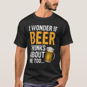 Drink Humor Bieralcohol Volwassen Mannen Vrouwen T-shirt