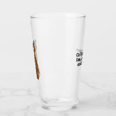 Drink humor Owl glasware Glas (Links)