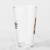 Drink humor Owl glasware Glas (Rechts)