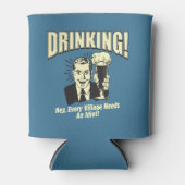 Drink: Idiot heeft elk dorp nodig Blikjeskoeler (Voorkant)