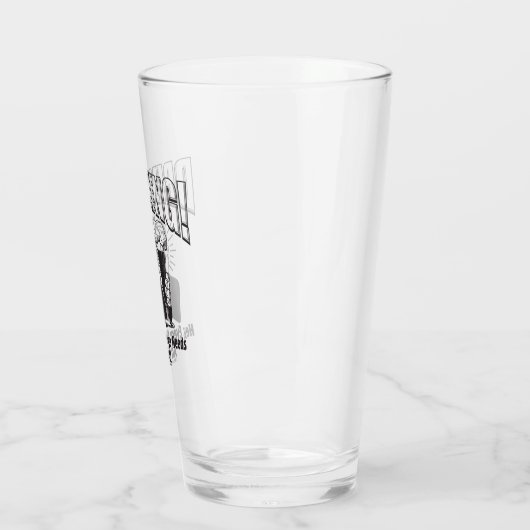 Drink: Idiot heeft elk dorp nodig Glas (Links)