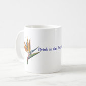 Drink in de Exotische Rust Koffiemok (Voorkant links)