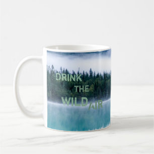 Drink in de Wilde lucht Koffiemok