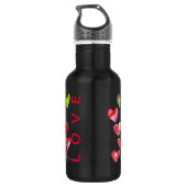 Drink in het liefdeswater -30 harthart waterfles (Achterkant)