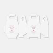 Drink in Liefde Bruiloft Kater Kit Favor Box Bedankdoosjes (Uitgevouwen)