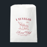 Drink in liefde cocktails Bachelorette Social Club Bedankzakje<br><div class="desc">Dit ontwerp is voorzien van trendy vette tekst met handgetekende cocktails en een liefdesthema.</div>