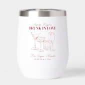 Drink in liefde cocktails Bachelorette Weekend (Achterkant)