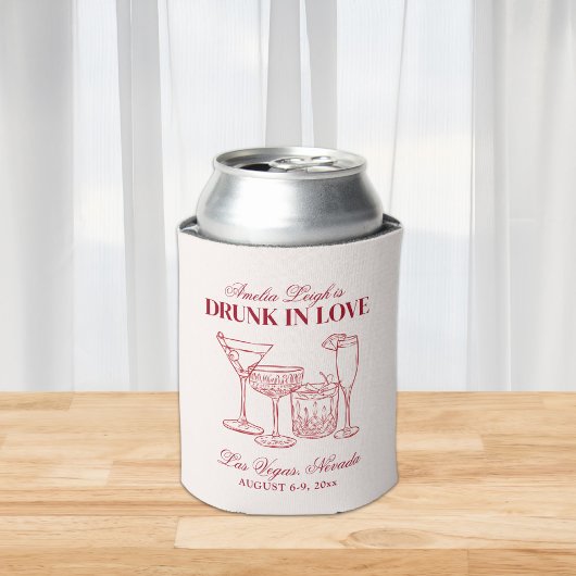 Drink in liefde cocktails Bachelorette Weekend Blikjeskoeler