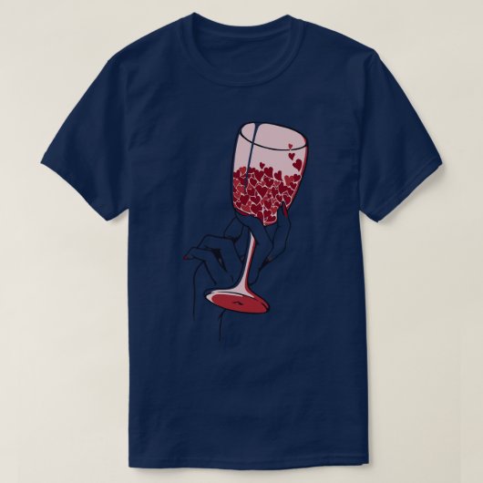 Drink in liefde door Tobe Fonseca T-shirt (Design voorkant)