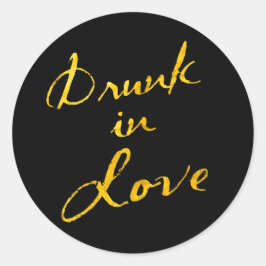 Drink in Liefde Sticker