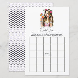 Drink in Liefde Vrijgezellenfeest Bingo Spel