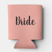 Drink in liefde vrijgezellenfeest blikjeskoeler (Achterkant)