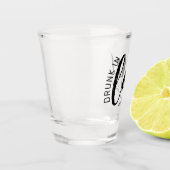 Drink in Love Bachelorette Favor Personalized Shot Glas (Links)