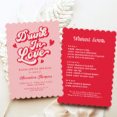 Drink in Love Bachelorette Kaart