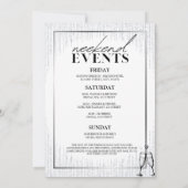 Drink in Love Bachelorette Party Weekend Kaart (Achterkant)