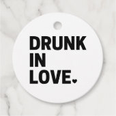 Drink in Love Bedankjes Labels (Voorkant)