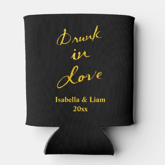 Drink in Love Black Blikjeskoeler (Achterkant)