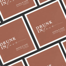 Drink in Love Burnt Oranje Wedding