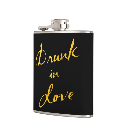Drink in Love Flask Heupfles (Links)