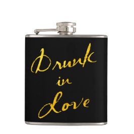 Drink in Love Flask Heupfles