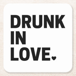 Drink in Love Kartonnen Onderzetters