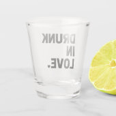 Drink in Love Shot Glas (Achterkant)