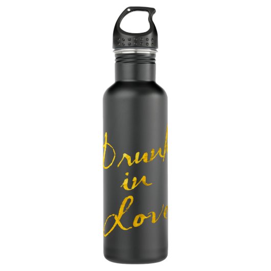 Drink in Love Water Bottle Waterfles (Voorkant)
