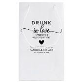Drink in Love Wedding Hangover Kit Klein Cadeauzakje (Achterkant)