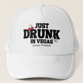 Drink in Vegas Bachelorette Trucker Pet