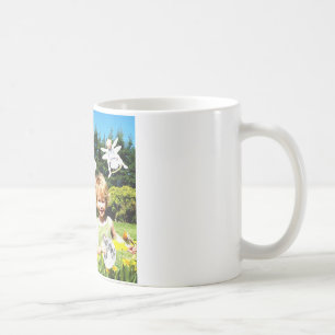 Drink je amandelmelk en denk aan weiden koffiemok