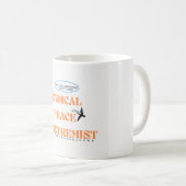 Drink je cuppa naar "Radical Peace Extremist" - Koffiemok (Voorkant rechts)