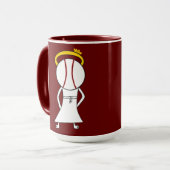 DRINK JE FAITH. HANDELEN ALS EEN S-AINT. MOK (Voorkant links)