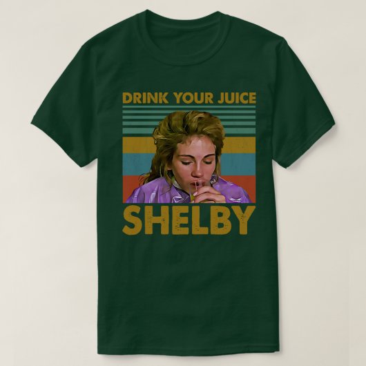 Drink je juice shel t-shirt (Design voorkant)