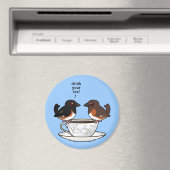 Drink je thee! magneet (Insitu (Vaatwasser))