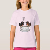Drink je thee! t-shirt (Voorkant)