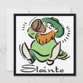 Drink kabouter uitnodiging (Achterkant)