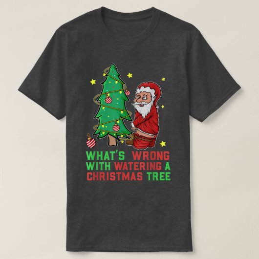 Drink kerstboom met tuinkoepel Drink T-shirt (Design voorkant)
